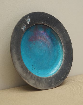 Patera ceramiczna, duński design, lata 60, produkcja: Dania, Przetwory design