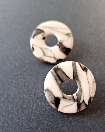 Kolczyki marmurowe no3, Motywator Eweliny