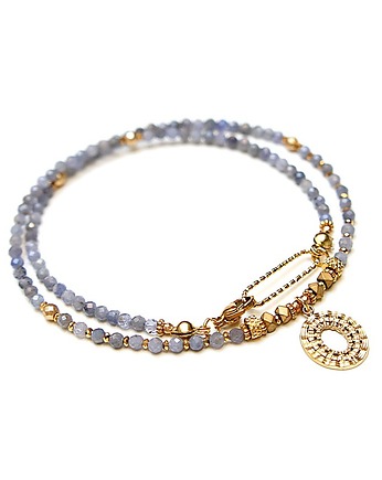 Tanzanit vol. 2 /choker/ - Szlachetna kolekcja /16.02.25/, KiKa pracownia