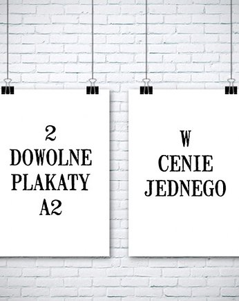 2 plakaty w cenie jednego, Malgorzata Domanska