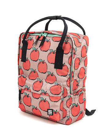 Plecak szkolny młodzieżowy czerwone jabłka, Shellbag