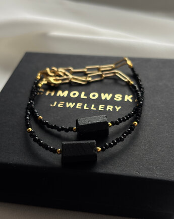 Bransoletka Onyks i Turmalin, Chmolowska Jewellery