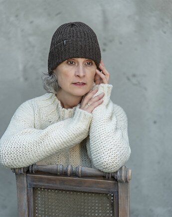 Czapka z alpaki i merynosa, Margo pracownia szydełkowa