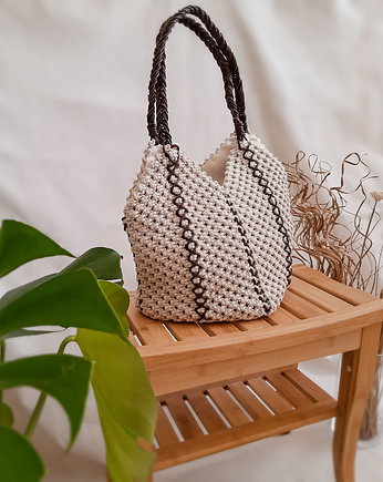 Torebka shopper w stylu boho - Pure Nature, Damariz