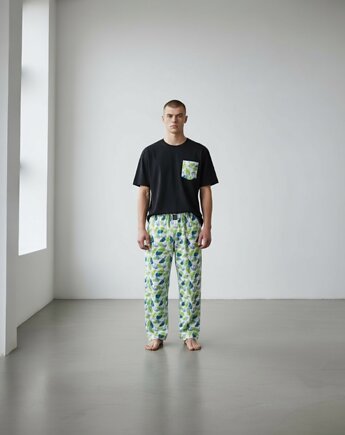 Piżama Unisex bawełniana w leniwce, HisOutfit