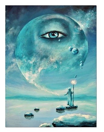 Powitanie X, oryginalny obraz, surrealizm, realizm bajkowy, Galeriai