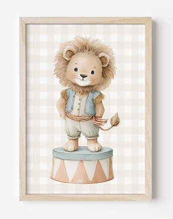 Plakat Na Ścianę Dla Dzieci Bajkowy Cyrk nr. 11, Dekoracjan