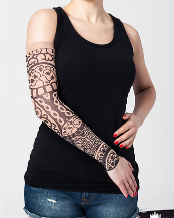 Rękawek z tatuażem Oriental Black Power (unisex), dirrtytown clothing