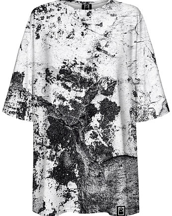 DR.CROW T-shirt Damski Oversize Marble Grey, DrCrow