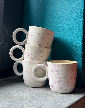 Kubek Ceramiczny Lawendowy Crystal 200 ml  SA, POTPOTSTUDIO