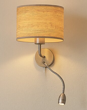 Nowoczesny kinkiet 2-punktowy z regulacją do czytania CAPRI ECO, LYSNE