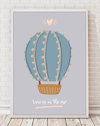 Plakat Love is in the air, sielankowo