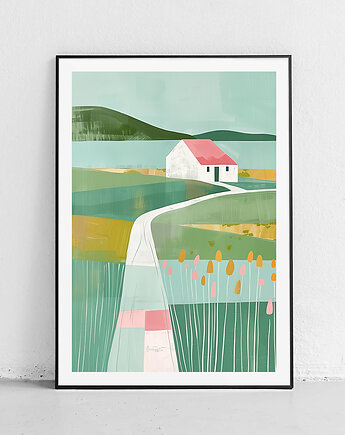 Plakat Dom na wzgórzu, Harvest Maison