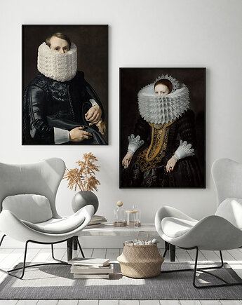 Zestaw plakatów - świat koronek, HOG STUDIO