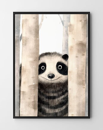 Seria AKUKU Szop - plakat dziecięcy, HOG STUDIO