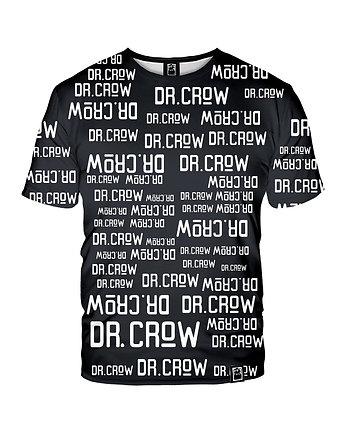 Damski T-shirt DR.CROW napisy, DrCrow