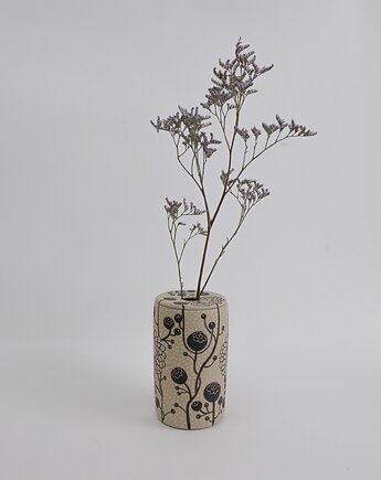 Wazon ceramiczny z przykrywką w borówki 01, Vaczor