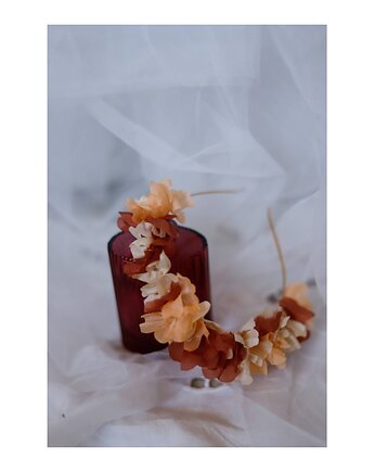 Jedwabna opaska kwiaty, Celina Parysów