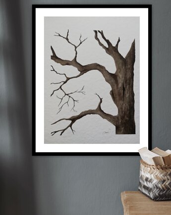 Akwarela botaniczna KORA, MMWARDZYŃSKA ART