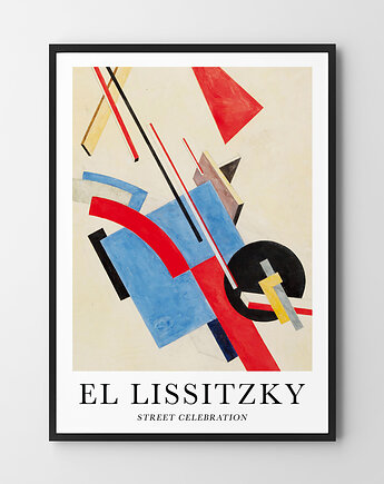 Plakat El Lissitzky v2, HOG STUDIO