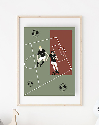 Plakat dla dzieci Football Game 2, Humpty Dumpty Room Decoration