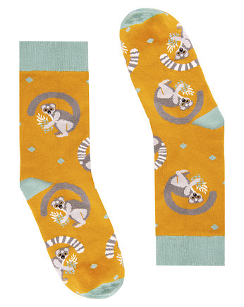 Skarpetki Madagaskar Lemury 31-35, FAVES. Socks&Friends