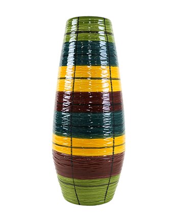 Wazon ceramiczny, niemiecki design, lata 60, produkcja: West Germany, Przetwory design