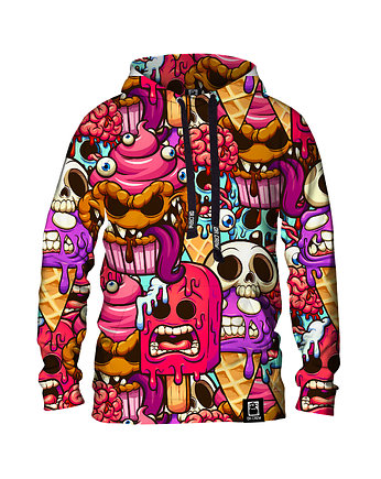 Damska Bluza z kapturem DR.CROW Dessert Monsters, DrCrow