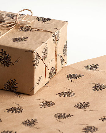 Drukowany papier pakowy - 5 różnych wzorów, Studio Mini Forma