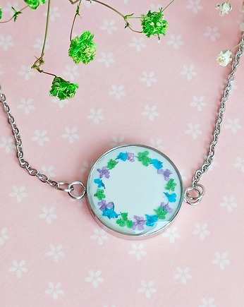 Wyjątkowy naszyjnik wianek DZIKIEJ MARCHWI, EkoCraft