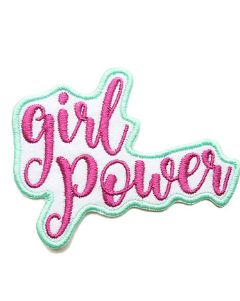Naszywka Napis Girl Power, HafnaHaft