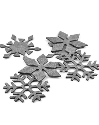 FeltSnowCollection I, felt label