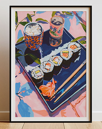 Plakat - Pyszne sushi, Harry Monkey