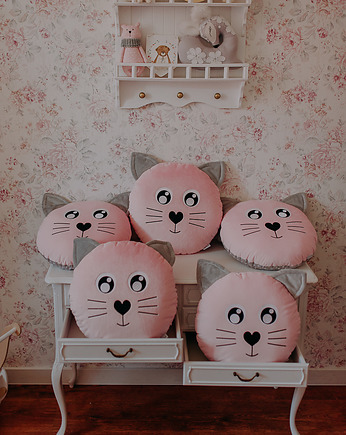 Poduszka kotek różowy, GroKo Design