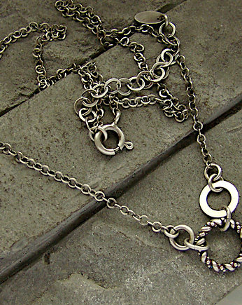 Karma - srebrny naszyjnik, RayOfArt