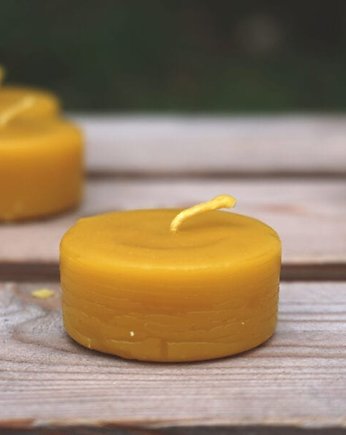 Podgrzewacz z wosku pszczelego - tealight, Wcinaj miód