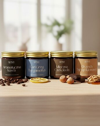 Zestaw Świec Sojowych 4x 60 ml, Yosa Candle