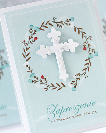 KRZYŻ - Zaproszenie na I Komunię Świętą, marysJa