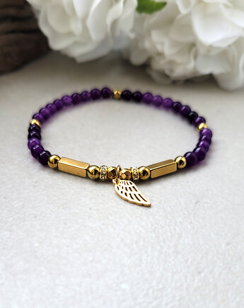 Bransoletka Złoty Anioł Ametyst, Seylla pracownia