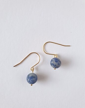 Kolczyki FANABERIA jaspis niebieski, modesign