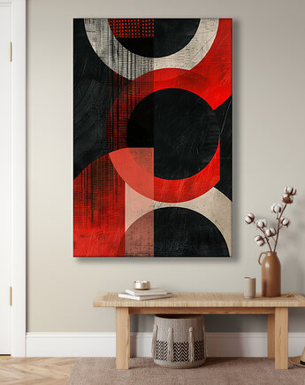 Geometria natury - Obraz na płótnie - Druk Blejtrama, Minimalizm, Loft #22, Black Sapphire Art