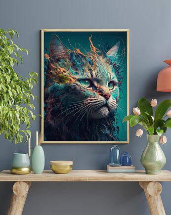 Plakat Lava Kot, Abstraktoria
