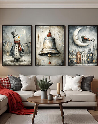 Plakat Magia Zimowej Nocy, Harvest Maison