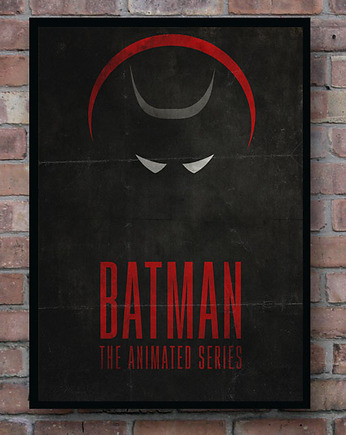 Plakat Batman, minimalmill