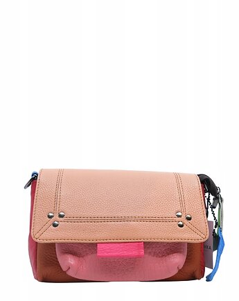 Torebka skórzana, miękka, na ramię długi pasek oryginalna zero waste OLIVKA, Olivka Warsaw