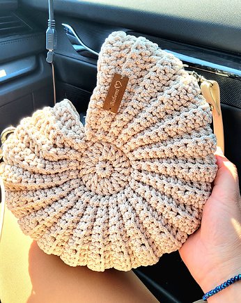 Seashell Bag MINI - torba w kształcie muszli, OSOBY - Prezent dla mamy