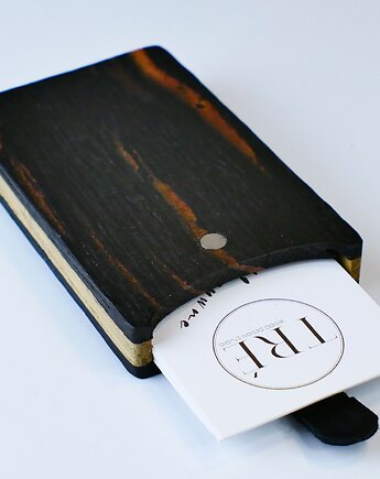 Wizytownik drewniany + NFC