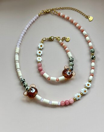 Komplet Misiowy Choker Beansoletka, Konevka store