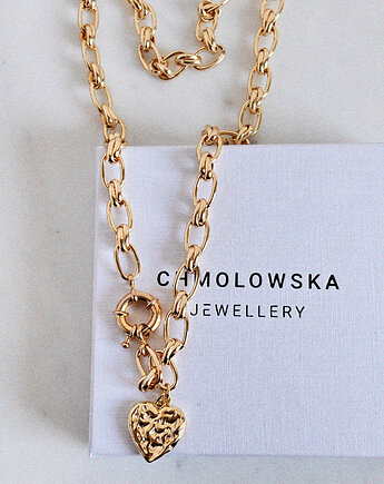 Naszyjnik Heart Chain, Chmolowska Jewellery