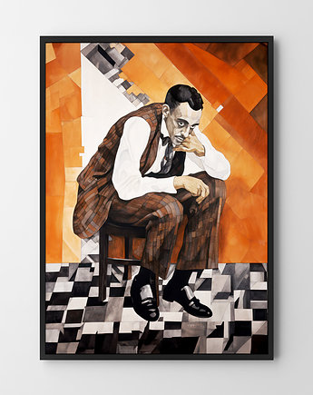 Plakat Portret mężczyzny, HOG STUDIO